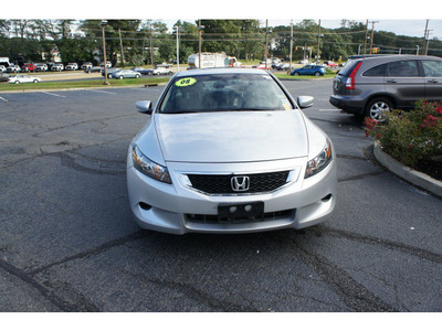 honda accord 2008 alabaster silver coupe ex l gasoline 4 cylinders front wheel drive 5 speed automatic 07724
