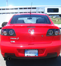 mazda mazda3 2007 red sedan i sport gasoline 4 cylinders front wheel drive automatic 80504