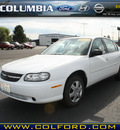 chevrolet malibu 2002 white sedan gasoline 6 cylinders front wheel drive automatic 98632