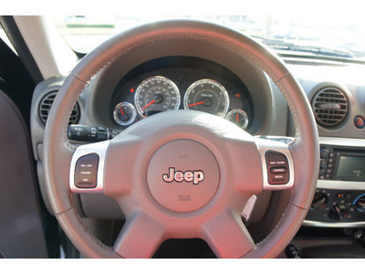 jeep liberty 2007 black suv limited 4wd w navi gasoline 6 cylinders 4 wheel drive automatic 91761