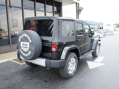 jeep wrangler unlimited 2011 px8 black clear coa suv 70th anniversary gasoline 6 cylinders 4 wheel drive automatic 33021