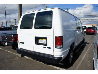 ford econoline cargo 2010 white van e 250 flex fuel 8 cylinders rear wheel drive automatic with overdrive 08902