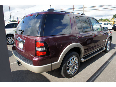 ford explorer 2007 dk  red suv eddie bauer gasoline 8 cylinders 4 wheel drive automatic with overdrive 08902