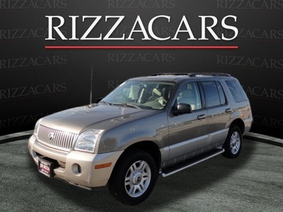 mercury mountaineer 2003 mineral gray suv awd gasoline 8 cylinders sohc all whee drive automatic with overdrive 60546