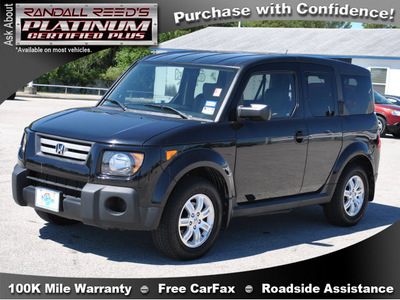 honda element 2008 black suv ex gasoline 4 cylinders front wheel drive automatic 77388