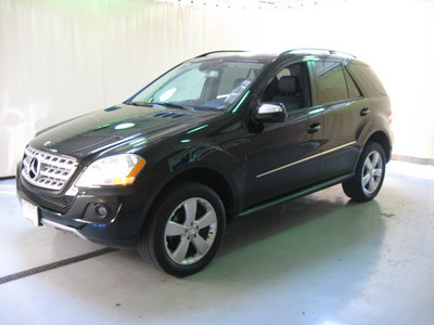 mercedes benz m class 2009 black suv ml350 4matic gasoline 6 cylinders all whee drive automatic 44883