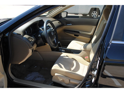 honda accord 2010 black sedan lx gasoline 4 cylinders front wheel drive automatic 77065