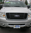 ford f 150 2008 silver styleside gasoline 8 cylinders 4 wheel drive automatic with overdrive 13502