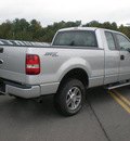 ford f 150 2008 silver styleside gasoline 8 cylinders 4 wheel drive automatic with overdrive 13502