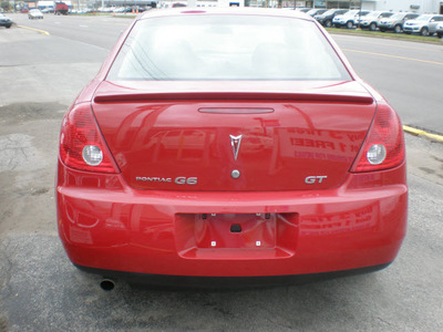 pontiac g6 2006 red sedan gt gasoline 6 cylinders front wheel drive automatic 13502