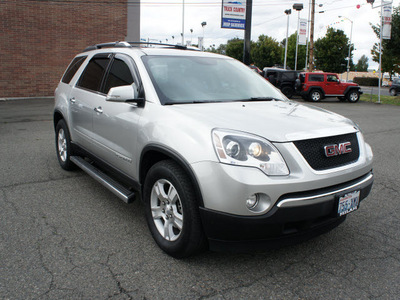 gmc acadia 2008 silver suv slt 2 gasoline 6 cylinders all whee drive automatic 98371