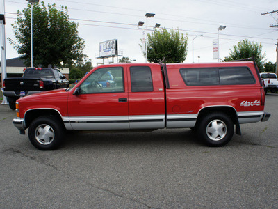 chevrolet 1500 silverado 1995 red 4x4 gasoline v8 4 wheel drive automatic 98371