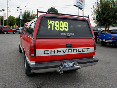 chevrolet 1500 silverado 1995 red 4x4 gasoline v8 4 wheel drive automatic 98371
