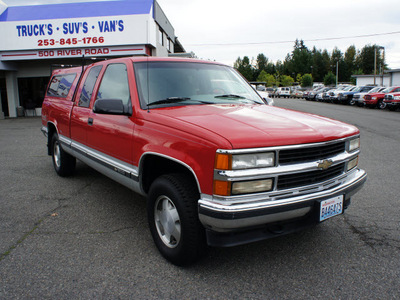 chevrolet 1500 silverado 1995 red 4x4 gasoline v8 4 wheel drive automatic 98371