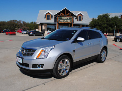 cadillac srx 2011 silver gasoline 6 cylinders front wheel drive automatic 76087