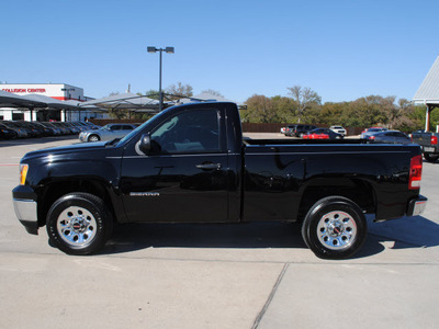 gmc sierra 1500 2009 black gasoline 6 cylinders 2 wheel drive automatic 76087