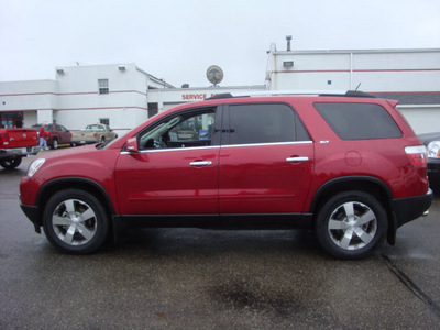 gmc acadia 2012 crystal red suv slt gasoline 6 cylinders all whee drive automatic 45324