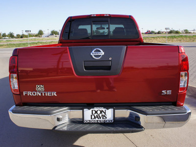 nissan frontier 2010 dk  red se gasoline 4 cylinders 2 wheel drive automatic with overdrive 76018