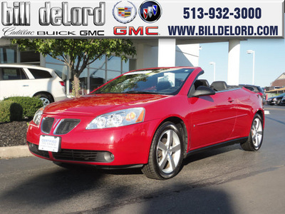 pontiac g6 2006 dk  red gtp gasoline 6 cylinders front wheel drive automatic 45036
