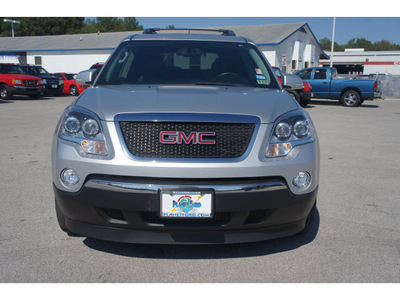 gmc acadia 2009 silver suv slt 2 gasoline 6 cylinders front wheel drive 6 speed automatic 77388