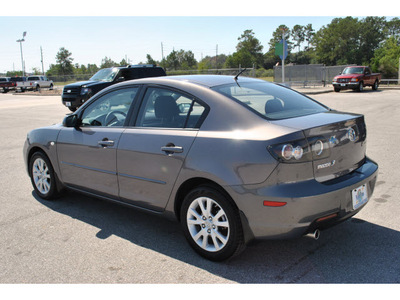 mazda mazda3 2007 dk  gray sedan gasoline 4 cylinders front wheel drive automatic 77388