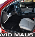 lexus is 2009 red sedan 250 gasoline 6 cylinders rear wheel drive automatic 32771