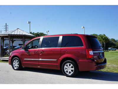 chrysler town and country 2011 red van touring flex fuel 6 cylinders front wheel drive automatic 33870