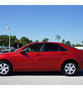 toyota camry 2009 red sedan le gasoline 4 cylinders front wheel drive automatic 33870