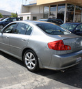 infiniti g35 2005 gray sedan gasoline 6 cylinders rear wheel drive automatic 94063