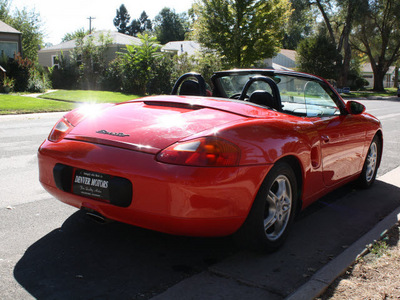 porsche boxster 1998 red gasoline 6 cylinders rear wheel drive 5 speed manual 80110