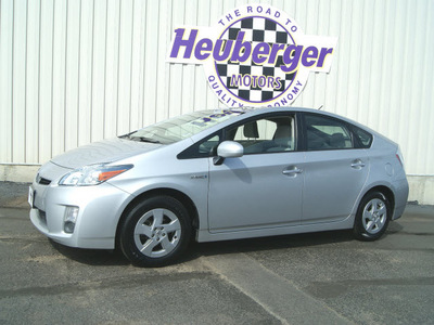 toyota prius 2010 classic silver hybrid 4 cylinders front wheel drive automatic 80905