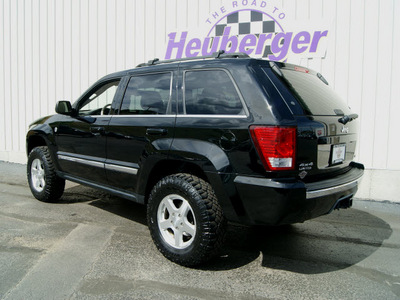 jeep grand cherokee 2007 black suv limited flex fuel 8 cylinders 4 wheel drive automatic 80905