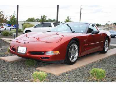 chevrolet corvette 2002 red coupe gasoline 8 cylinders rear wheel drive automatic 99352