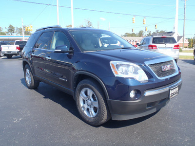 gmc acadia 2008 blue suv slt gasoline 6 cylinders front wheel drive automatic 28557