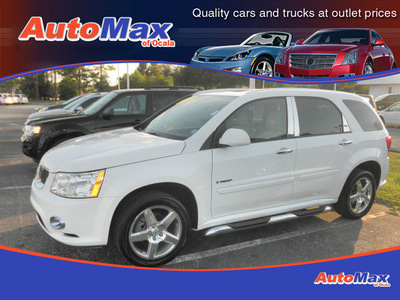 pontiac torrent 2008 white suv gxp gasoline 6 cylinders front wheel drive automatic 34474