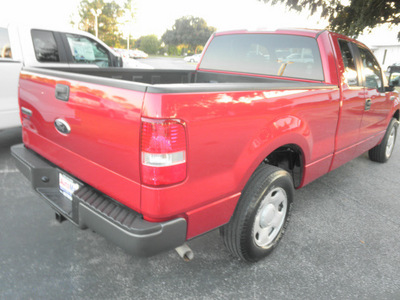 ford f 150 2008 red xl gasoline 8 cylinders 2 wheel drive automatic 34474