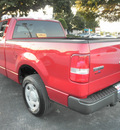 ford f 150 2008 red xl gasoline 8 cylinders 2 wheel drive automatic 34474