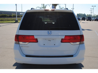 honda odyssey 2010 white van ex gasoline 6 cylinders front wheel drive automatic with overdrive 77065