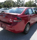 ford focus 2011 red sedan sport ses gasoline 4 cylinders front wheel drive automatic with overdrive 32783
