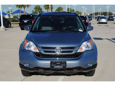 honda cr v 2010 gray suv ex l gasoline 4 cylinders front wheel drive 5 speed automatic 77065