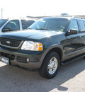 ford explorer 2002 dk  green suv xlt flex fuel 6 cylinders 4 wheel drive automatic with overdrive 45840