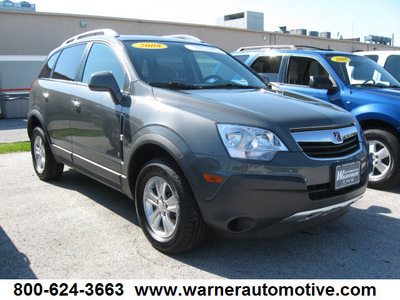 saturn vue 2008 gray suv xe gasoline 4 cylinders front wheel drive automatic 45840
