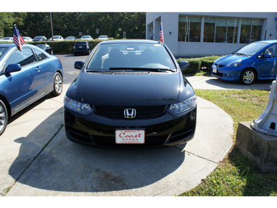 honda civic 2009 crystal black coupe lx gasoline 4 cylinders front wheel drive automatic 08750