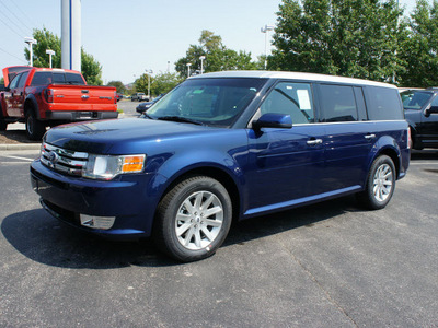 ford flex 2012 dk  blue wagon sel gasoline 6 cylinders front wheel drive 6 speed automatic 46168