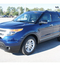 ford explorer 2012 dk  blue suv xlt gasoline 6 cylinders 2 wheel drive shiftable automatic 77388