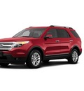 ford explorer 2012 red suv xlt gasoline 6 cylinders 4 wheel drive shiftable automatic 46168
