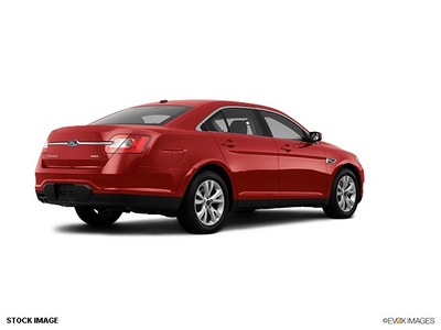 ford taurus 2012 red sedan sel gasoline 6 cylinders front wheel drive 6 speed automatic 46168