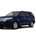 ford explorer 2012 dk  blue suv xlt gasoline 6 cylinders 4 wheel drive shiftable automatic 46168