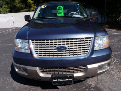 ford expedition 2004 blue suv eddie bauer gasoline 8 cylinders rear wheel drive automatic with overdrive 32401