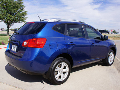 nissan rogue 2009 blue suv sl gasoline 4 cylinders front wheel drive automatic with overdrive 76018